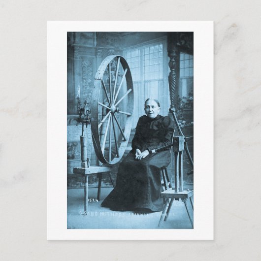 Carte Postale Grande-mère à roue de rotation Louis Pesha (Devant)