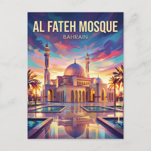 Carte Postale Grande Mosquée Al Fateh Bahreïn