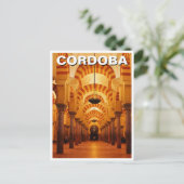 Carte Postale Grande Mosquée de Cordoue Espagne (Debout devant)