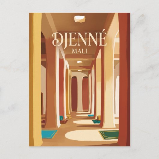 Carte Postale Grande Mosquée de Djenné Mali (Devant)