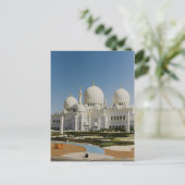 Carte Postale Grande Mosquée Sheikh Zayed, Abu Dhabi (Debout devant)