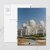 Carte Postale Grande Mosquée Sheikh Zayed, Abu Dhabi (Devant / Derrière)