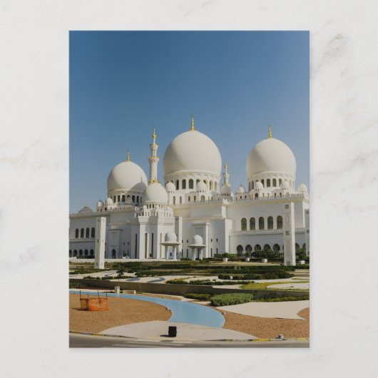 Carte Postale Grande Mosquée Sheikh Zayed, Abu Dhabi (Devant)