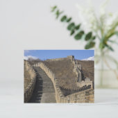 Carte Postale Grande Muraille Chine (Debout devant)