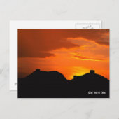 Carte Postale Grande Muraille de Chine (Devant / Derrière)