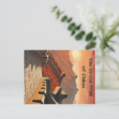 Carte Postale Grande Muraille de Chine (Debout devant)