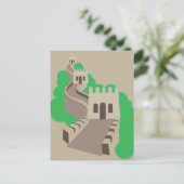 Carte Postale Grande Muraille de Chine (Debout devant)