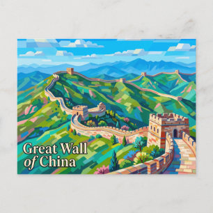 Carte Postale Grande Muraille de Chine