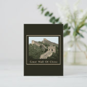 Carte Postale Grande Muraille De Chine (Debout devant)