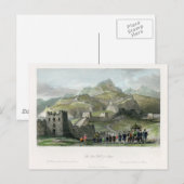 Carte Postale Grande Muraille de Chine (Devant / Derrière)