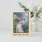 Carte Postale Grande Muraille de Chine (Debout devant)