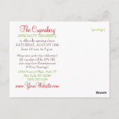 Carte Postale Grande ouverture de la forêt de Deerie (Dos)