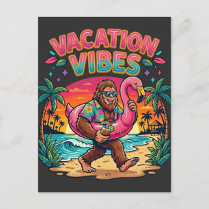 Carte Postale Grande plage paradis vacances vibes été