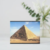 Carte Postale Grande Pyramide de Gizeh (Debout devant)