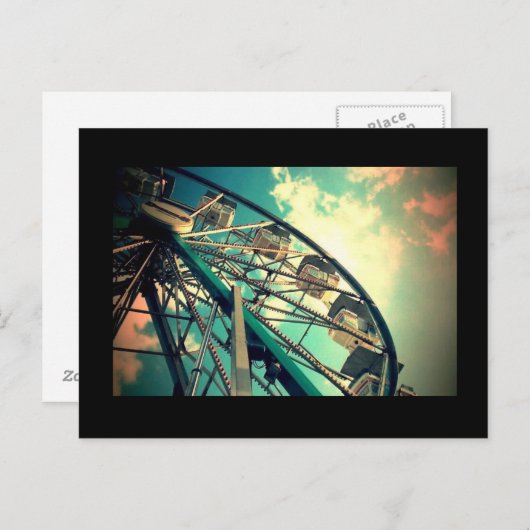 Carte Postale Grande roue (Devant / Derrière)