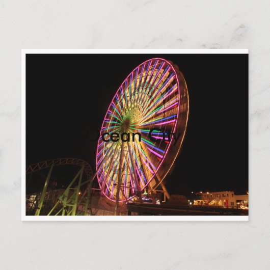 Carte Postale Grande roue (Devant)