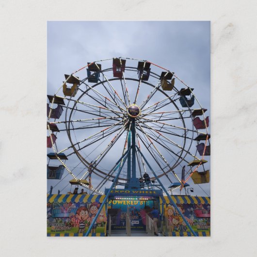 Carte Postale Grande roue (Devant)