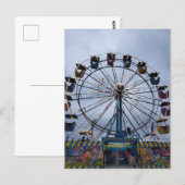 Carte Postale Grande roue (Devant / Derrière)