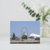 Carte Postale Grande roue de Navy Pier (Debout devant)