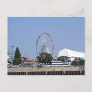 Carte Postale Grande roue de Navy Pier