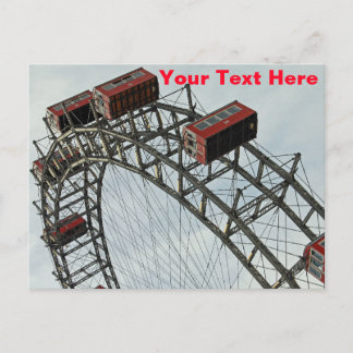Carte Postale Grande roue du Prater, Vienne, Autriche
