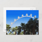 Carte Postale Grande roue Las Vegas 2 (Devant / Derrière)