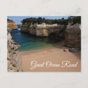 Carte Postale Grande route océanique Plage de Loch Ard Gorge Aus