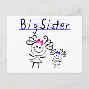 Carte Postale Grande soeur