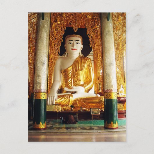 Carte Postale Grande statue de Bouddha (Devant)