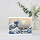 Carte Postale Grande vague au large de Kanagawa | Hokusai | (Debout devant)