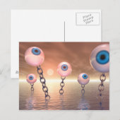 Carte Postale Grande Vision Et Chaînes (Devant / Derrière)