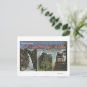 Carte Postale Grandes Scènes De Lettre - Mts Fumés. Parc Nat'l,  (Debout devant)