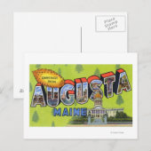 Carte Postale Grandes Scènes De Lettre, Salutations À Partir De  (Devant / Derrière)