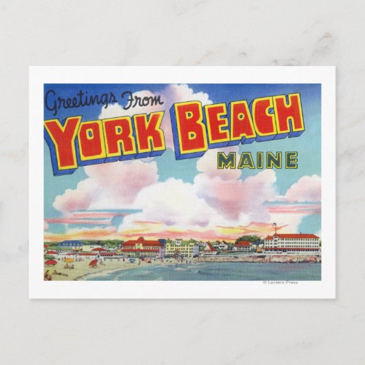 Carte Postale Grandes Scènes De Lettre, Salutations De (Devant)