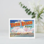 Carte Postale Grandes Scènes De Lettre, Salutations De (Debout devant)