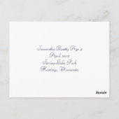 Carte postale Grandgirl (Dos)