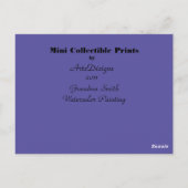 Carte Postale Grandma Smith - Mini impression collective (Dos)