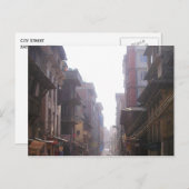 Carte Postale Grands bâtiments, rue City, Katmandou, Népal (Devant / Derrière)