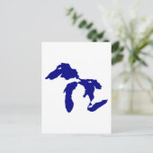 Carte Postale Grands Lacs (Debout devant)