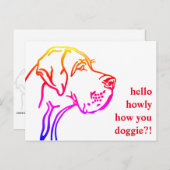 Carte Postale Grands messages Dane (Devant / Derrière)