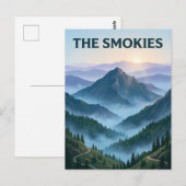 Carte Postale Grands Monts fumées (Devant / Derrière)