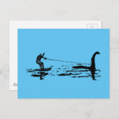Carte Postale Grands pied et Nessie (Devant / Derrière)