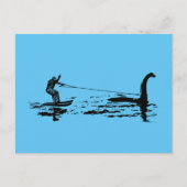 Carte Postale Grands pied et Nessie (Devant)
