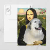 Carte Postale Grands Pyrénées 9 - Mona Lisa (Devant / Derrière)