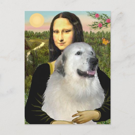 Carte Postale Grands Pyrénées 9 - Mona Lisa (Devant)
