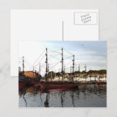 Carte Postale Grands voiliers (Devant / Derrière)