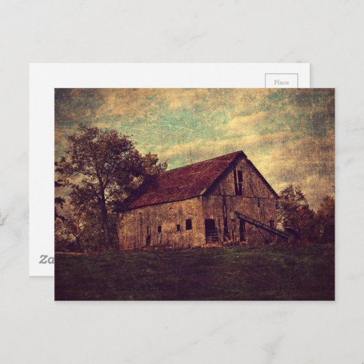 Carte Postale Grange (Devant / Derrière)