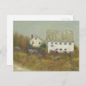 Carte Postale Grange blanche (Devant / Derrière)