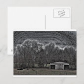 Carte Postale Grange blanche (Devant / Derrière)