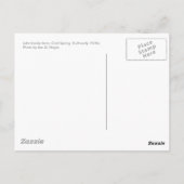 Carte postale, grange de Lahr (Dos)